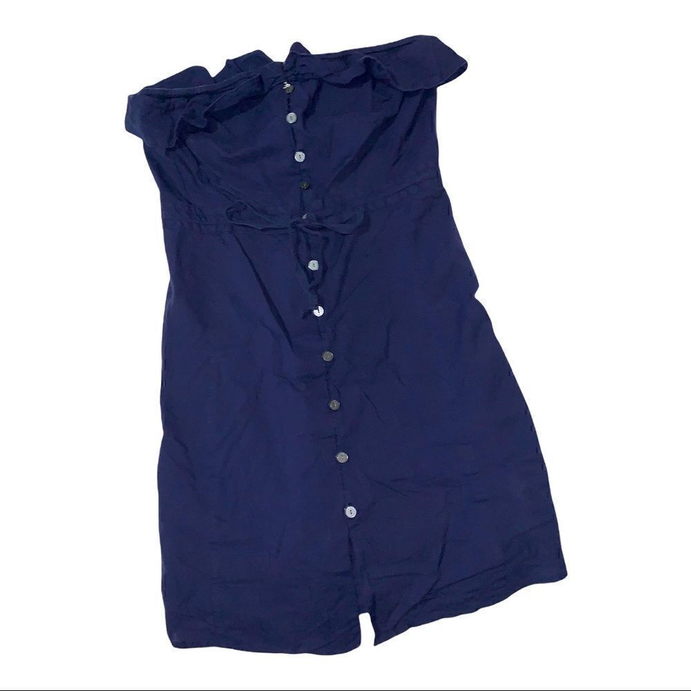 Juicy couture navy sleeveless dress
